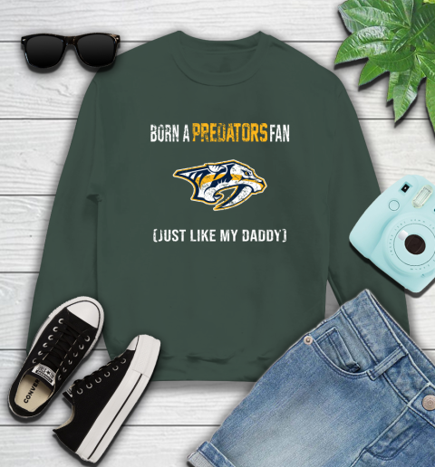 NHL Nashville Predators Hockey Loyal Fan Just Like My Daddy Shirt Sweatshirt 13 NHL Nashville Predators Hockey Loyal Fan Just Like My Daddy Shirt Sweatshirt - Image 13