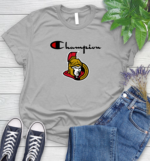 NHL Hockey Ottawa Senators Champion Shirt Women's T-Shirt 3
