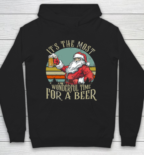 It's the Most Wonderful Time For a Beer  Beer Lovers Hoodie