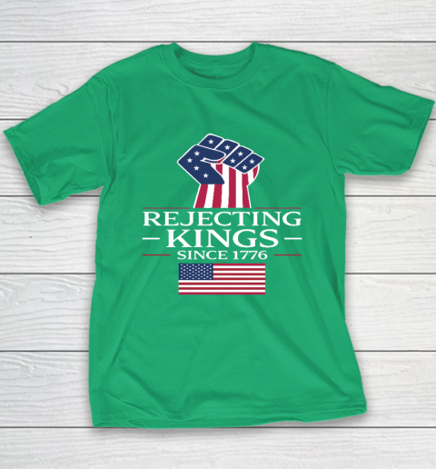 Rejecting Kings Since 1776 Youth T-Shirt 4