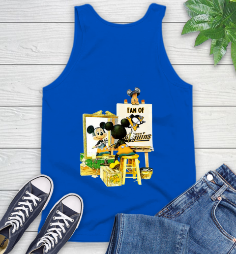 NHL Hockey Pittsburgh Penguins Mickey Drawing Shirt 69
