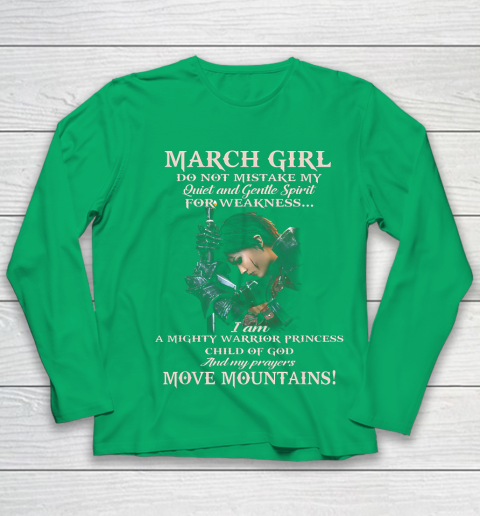 March Girl Do Not Mistake My Quiet And Gentle Spirit T-Shirt March Girl Do Not Mistake My Quiet And Gentle Spirit T-Shirt