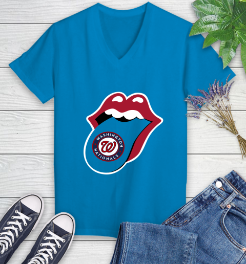 Washington Nationals MLB Baseball Lips I Root For My Team Adoring Fan 83