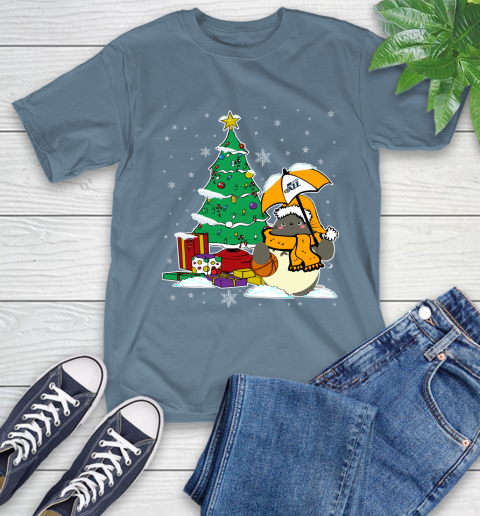 Utah Jazz NBA Basketball Cute Tonari No Totoro Christmas Sports T-Shirt 8