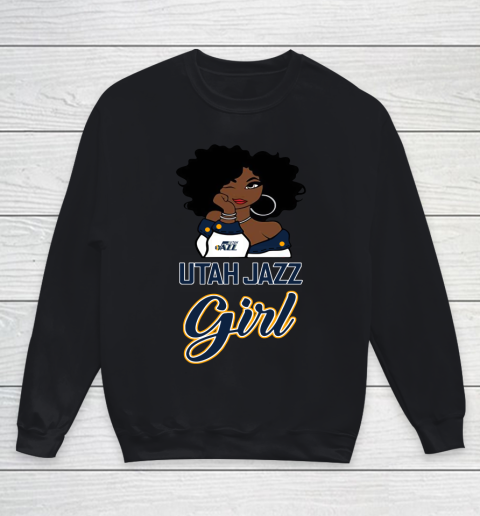 Utah Jazz Girl NBA Youth Sweatshirt
