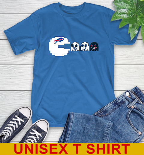Buffalo Bills NFL Football Pac Man Champion T-Shirt 9