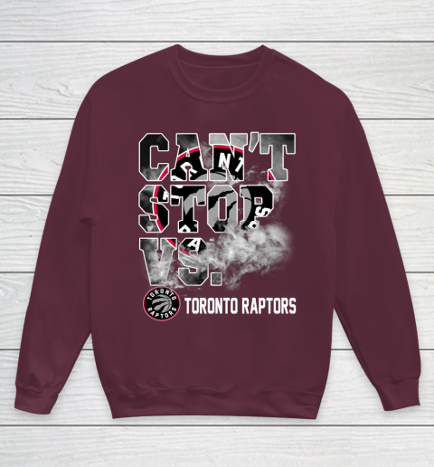 NBA Toronto Raptors Basketball Can't Stop Vs Youth Sweatshirt 4
