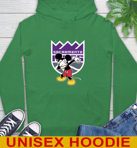 Sacramento Kings NBA Basketball Dabbing Mickey Disney Sports Hoodie 8