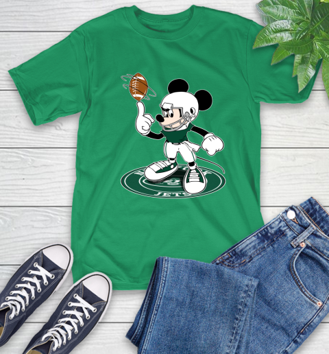 NFL Football New York Jets Cheerful Mickey Disney Shirt T-Shirt 8