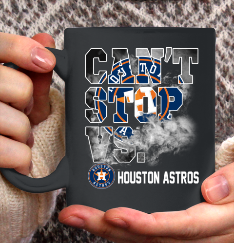 MLB Houston Astros Baseball Can't Stop Vs Houston Astros Ceramic Mug 11oz