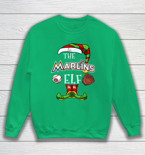 Miami Marlins Christmas ELF Funny MLB Sweatshirt 5
