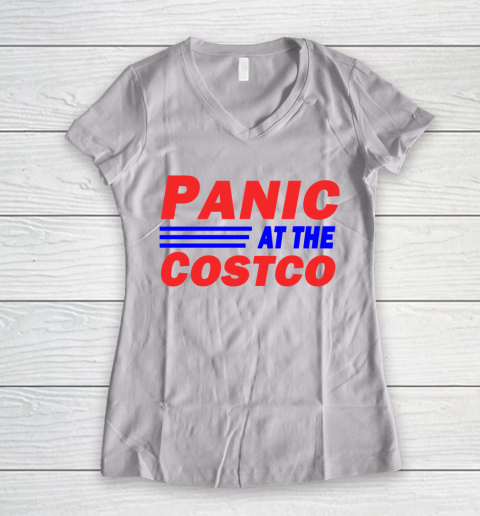 Panic At The Costco Women's V-Neck T-Shirt