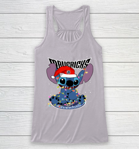 Dallas Mavericks NBA noel stitch Basketball Christmas Racerback Tank 3
