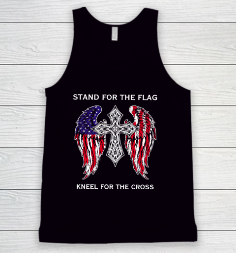 David Dorn Stand for the Flag kneel for the Cross Tank Top