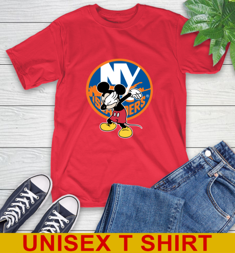 New York Islanders NHL Hockey Dabbing Mickey Disney Sports T-Shirt 10