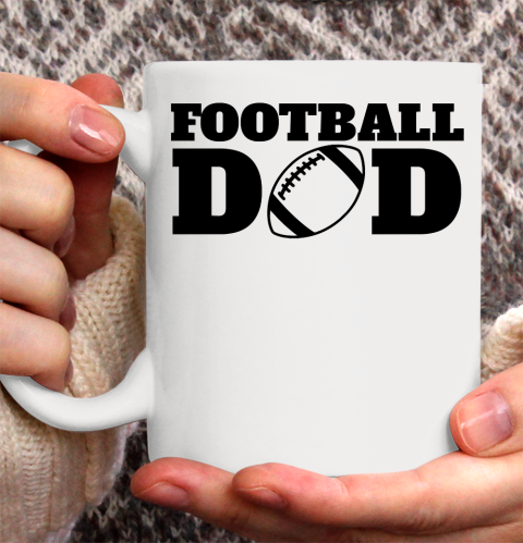 Father's Day Funny Gift Ideas Apparel  Football Dad shirt , Football , Dad , Football Daddy Ceramic Mug 11oz