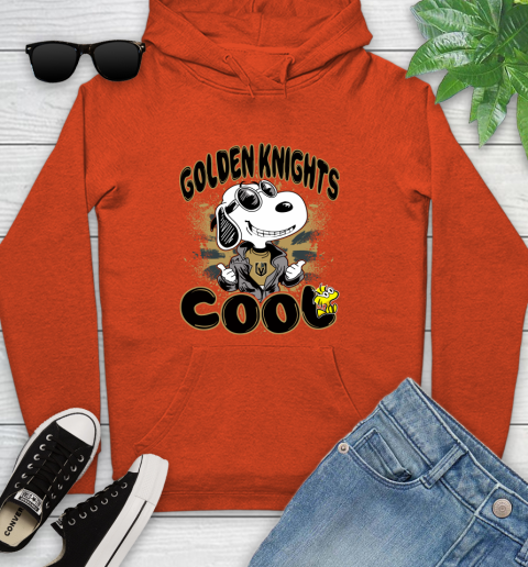 NHL Hockey Vegas Golden Knights Cool Snoopy Shirt Youth Hoodie 4