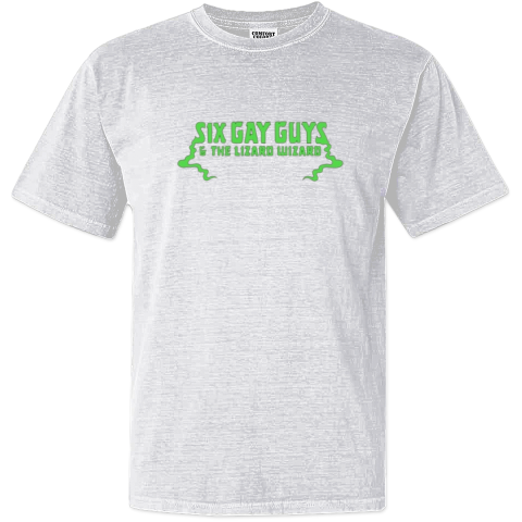 Six Gay Guys And The Lizard Wizard Us Tour Dyed Heavyweight T-Shirt
