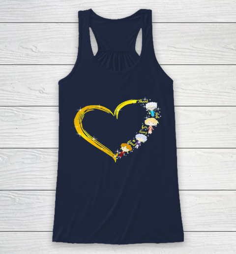 Heart The Golden Girls Thank you for being a friend Racerback Tank 8