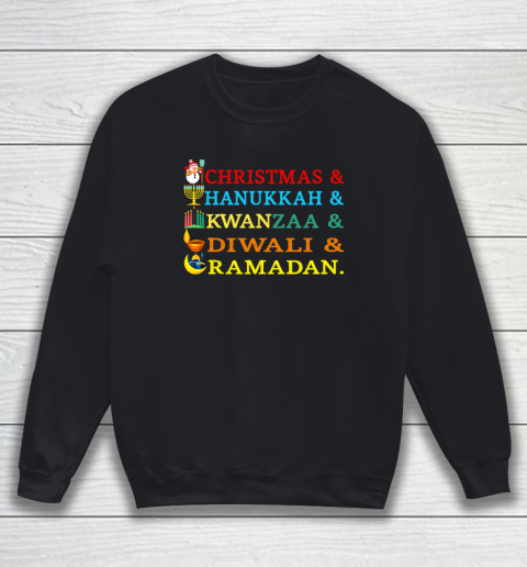 Christmas Hanukkah Kwanzaa Diwali Ramadan Holiday Culture Sweatshirt