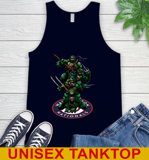 MLB Baseball Washington Nationals Teenage Mutant Ninja Turtles Shirt Tank Top 3