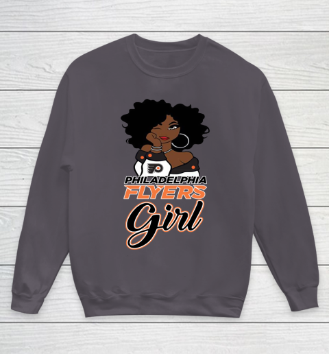 Philadelphia Flyers Girl NHL Youth Sweatshirt 6