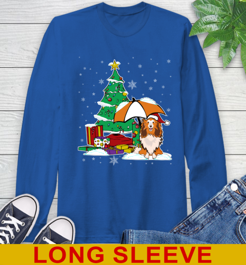 Sheltie Christmas Dog Lovers Shirts 206