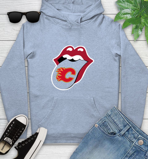 Calgary Flames NHL Hockey Lips I Root For My Team Adoring Fan 146