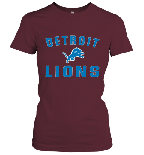 Detroit Lions NFL Line by Fanatics Branded Blue Vintage Victory Women's T-Shirt