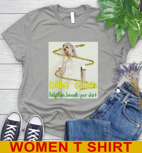Billie Eilish Gold Chain Beneath Your Shirt 248