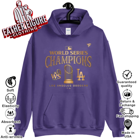 Los Angeles Dodgers 2024 World Series Champions Hoodie