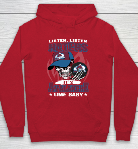 Listen Haters It is BLACKHAWKS Time Baby NHL Hoodie 7