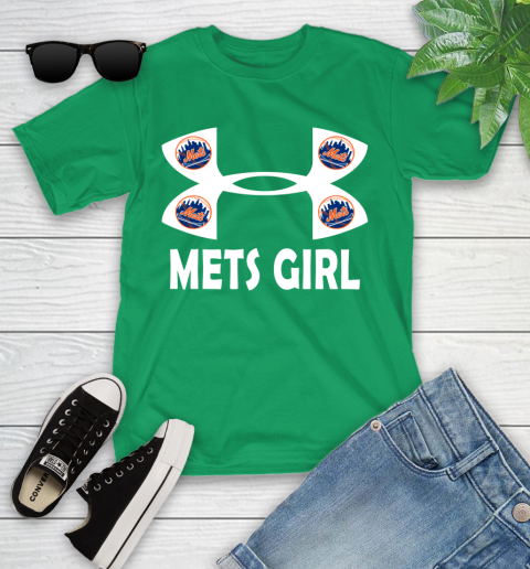 MLB New York Mets Under Armour Baseball Sports Youth T-Shirt 8