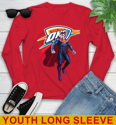 NBA Awesome Superman Basketball Sports Oklahoma City Thunder 132