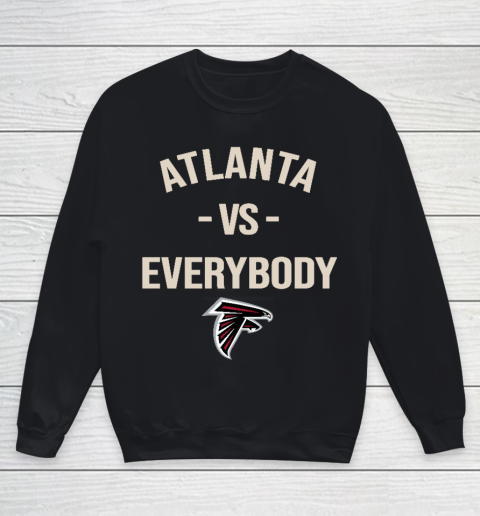 Atlanta Falcons Vs Everybody Youth Sweatshirt