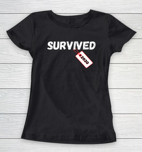 Survived 2020 Funny Women's T-Shirt