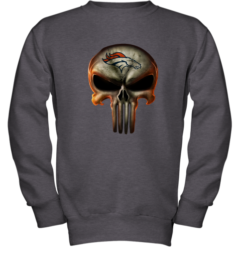 Detroit Lions NFL Football Punisher Skull Sports Hoodie