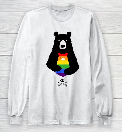 LGBT Mom Mama Bear LGBT Shirt Mother Long Sleeve T-Shirt