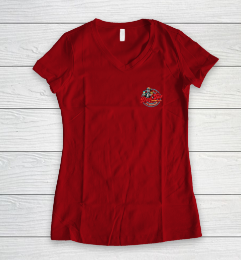 Dad Tax Making Sure It's Not Poison Women's V-Neck T-Shirt 6