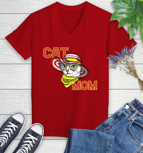 Mother S Day Funny Gift Ideas Apparel Cat Mom Casino Hat Tshirt T