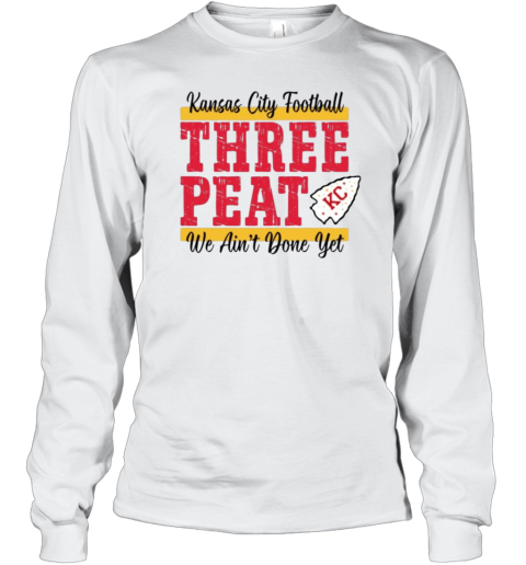 Chiefs Three Peat Long Sleeve T-Shirt