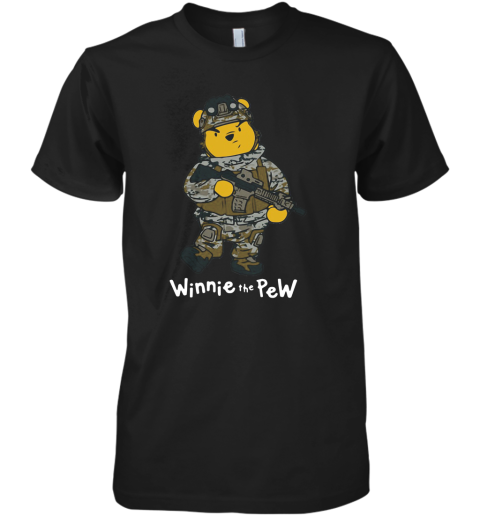 Winnie The Pew Army Premium Men's T-Shirt
