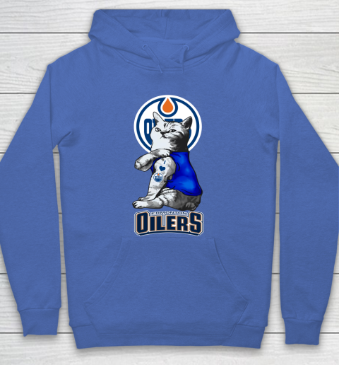 NHL My Cat Loves Edmonton Oilers Hockey Hoodie 6