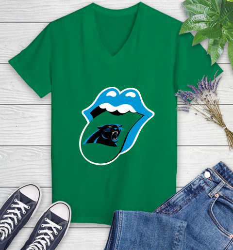 Carolina Panthers NFL Football Lips I Root For My Team Adoring Fan 81