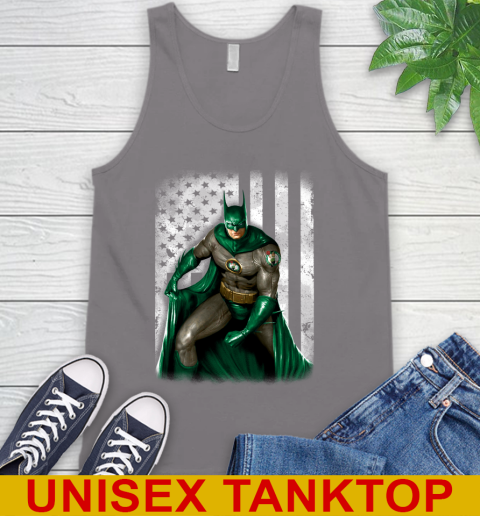 Boston Celtics NBA Basketball Batman DC American Flag Shirt Tank Top 6