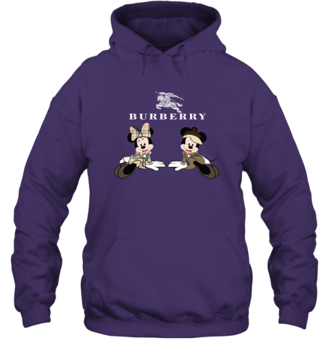 burberry hoodie womens purple