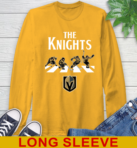 NHL Hockey Vegas Golden Knights The Beatles Rock Band Shirt Long Sleeve T-Shirt 2