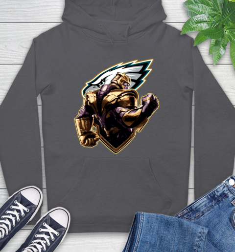 NFL Thanos Avengers Endgame Football Sports Philadelphia Eagles Hoodie 7