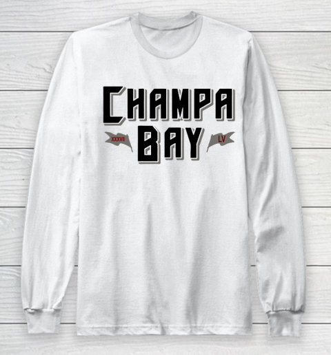 Champa Bay Tampa Bay Champions Super Bowl LV Long Sleeve T-Shirt