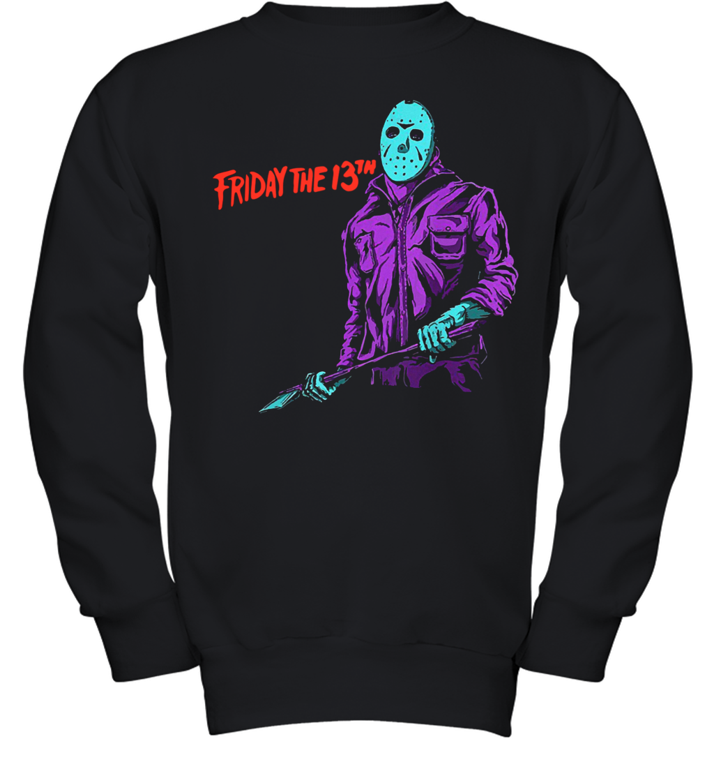 Friday The 13Th Jason Voorhees Youth Sweatshirt